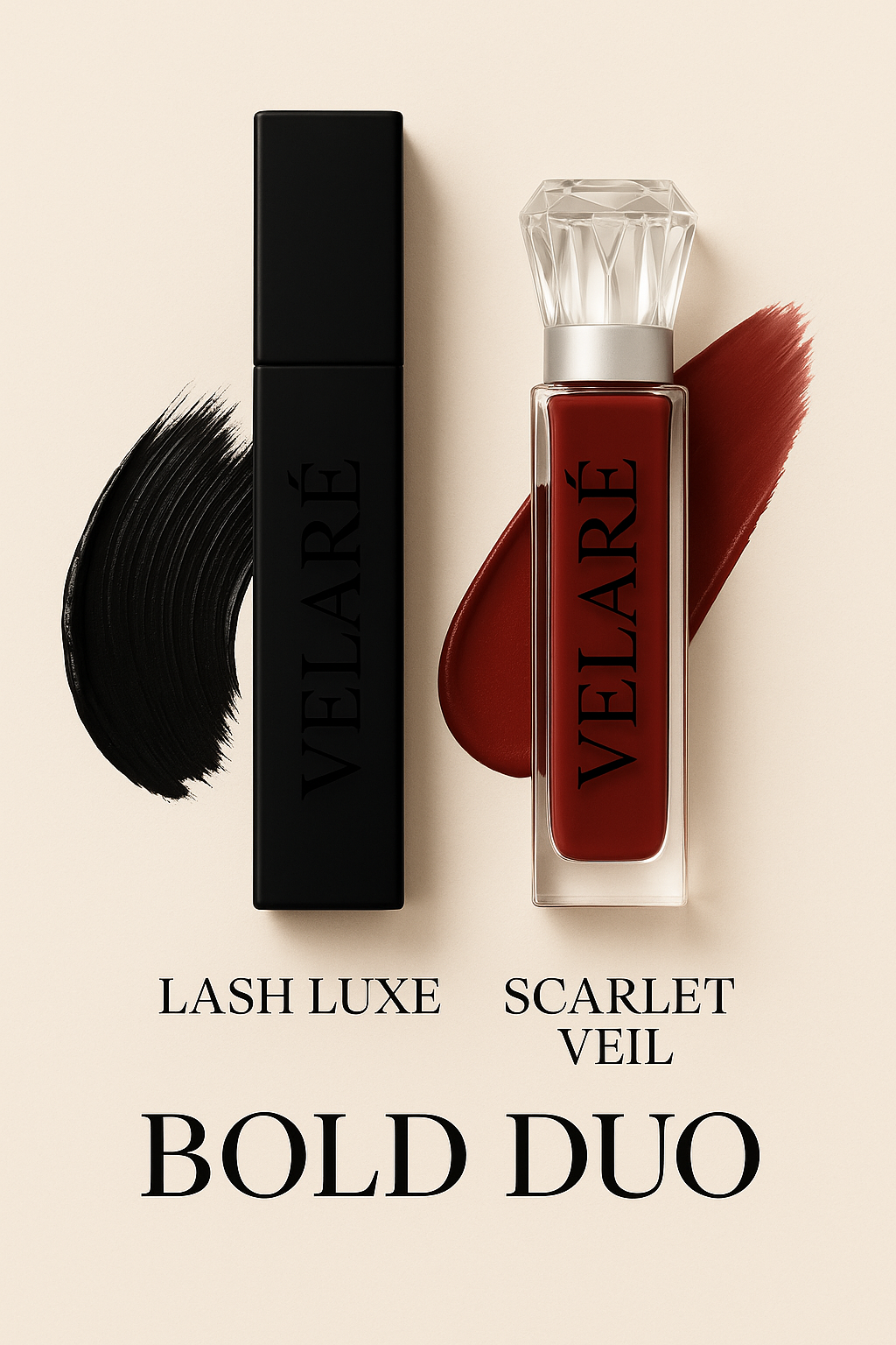 The BOLD DUO — Lash Luxe + Scarlet Veil